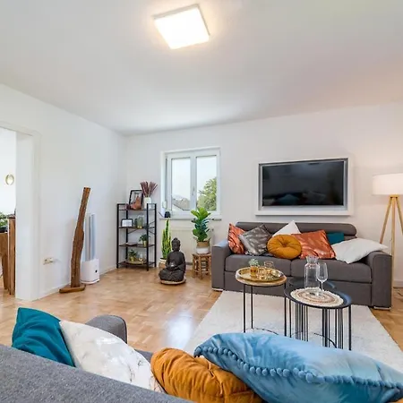 Apartament Og2 L - Wunderschoene 70M2 2-Zimmer City Wohnung Naehe Salzburg Freilassing